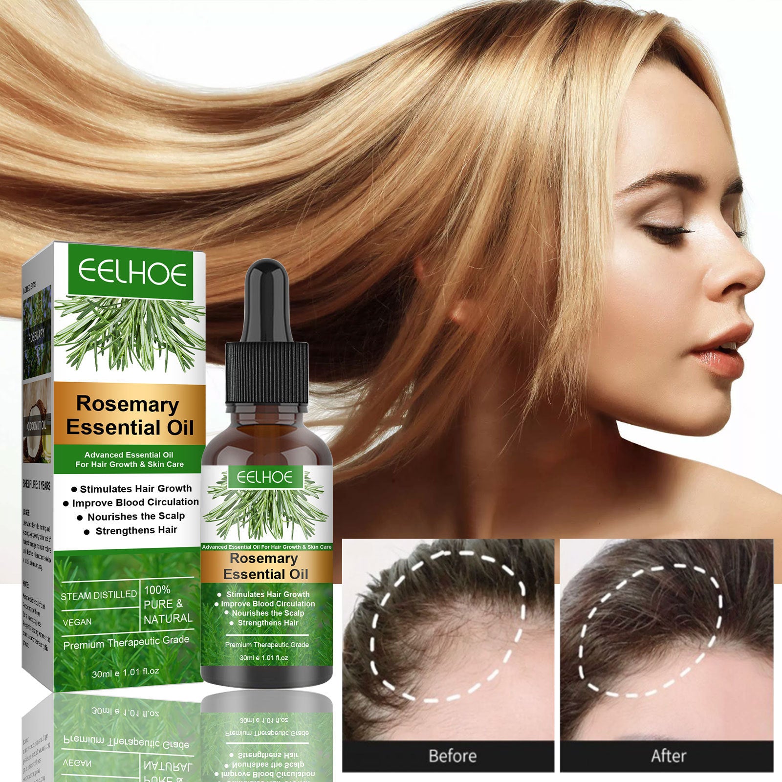 Rosemary Anti-Breakage Nourishing Hair Care Oil Rosemary Anti-Breakage Nourishing Hair Care Oil